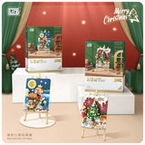 Sleigh Car Painting (Set 1282) Christmas 3D Painting (Set 1283)