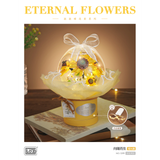 LOZ Mini Blocks Kids Building Flower Pot Bouquet Lighting Lover Gift 1297 1298 1299 1300