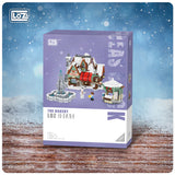 LOZ Mini Buillding Block 2195 Santa Claus Office 2196 Santa Claus Sled Shop 2197 Santa Claus Gift Shop 2198 Santa Claus Cake Shop