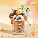 LOZ Quicksand Cup Gift 4201-4206 Mini Blocks