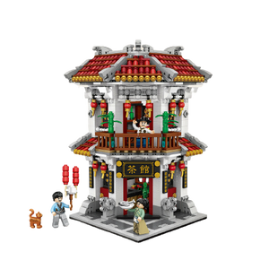 Tea House Chinese Tradition Ancient Street Teahouse Loz 1023