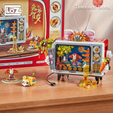 Loz 1073 Rabbit Television Chinese New Year