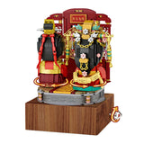 Loz 1227 Chinese Wedding Bride And Groom Music Box Mini Blocks