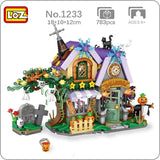 Loz Mini Blocks 1134 Pumpkin Wagon Halloween Horse Car 1233 The Halloween Cottage 1249 Pumpkin House