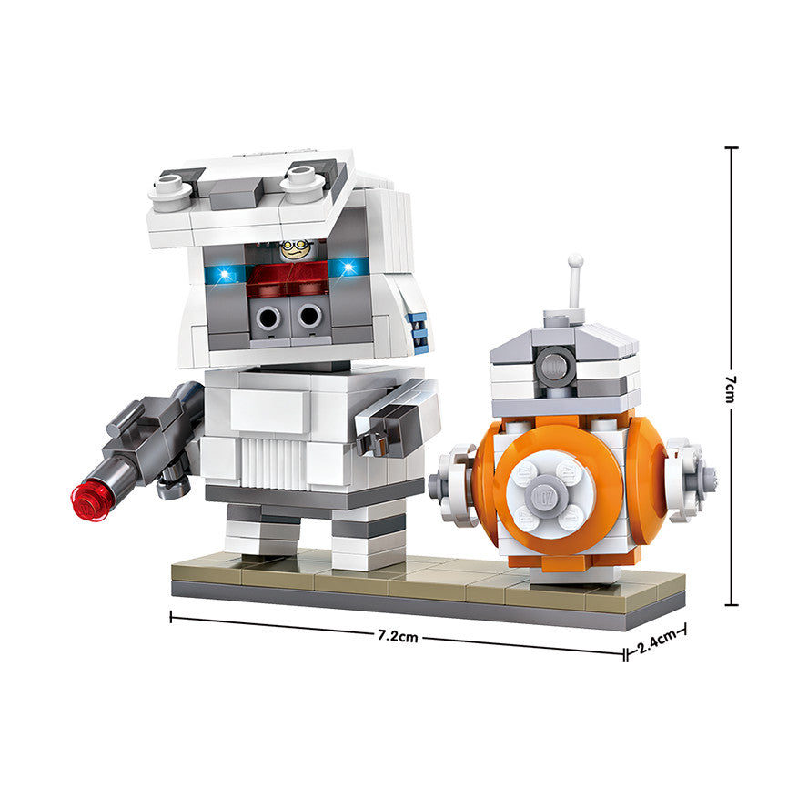 Loz Mini Storm Troopers & Bb-8 1502
