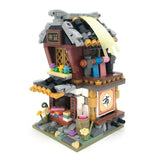 Loz Ancient Street Mini Pharmacy 1733 Cloth Shop 1734 Academy 1735 Tofu Shop 1736