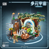 Loz Mini Blocks Time Travel Series 1747 Ancient 1748 Aerospace 1749 Hotel 1750 Dinosaurs Park