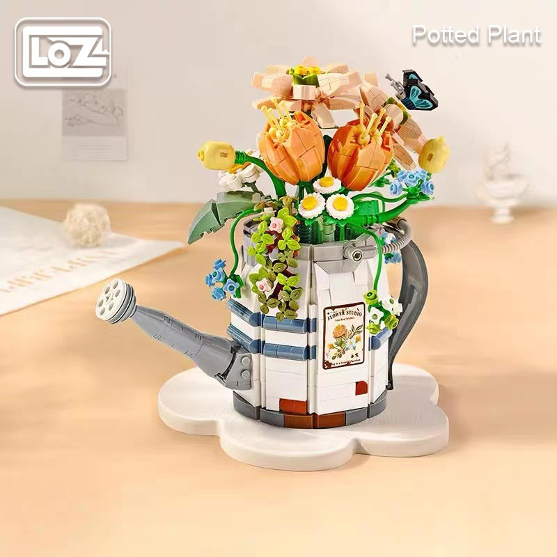 Loz 1936 Watering Pot Plant Flower Pot