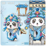 Loz Diamond Blocks Panda Sven Actor Dressing 8101 Tsing Yi Dressing 8102