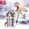 Loz Diamond Blocks Panda Sven Actor Dressing 8101 Tsing Yi Dressing 8102