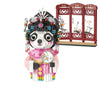 Loz Ancient Chinese Opera 8107 Panda Warrior 8108 Panda Pink Dress Girl (Diamond Blocks)