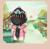 Loz Ancient Chinese Opera 8107 Panda Warrior 8108 Panda Pink Dress Girl (Diamond Blocks)