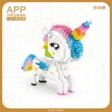 Loz  9204 Diamond Block Unicorn