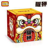 Loz 9258 Dancing Lion Diamond Block