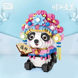 Loz Diamond Panda Chinese Opera 9265