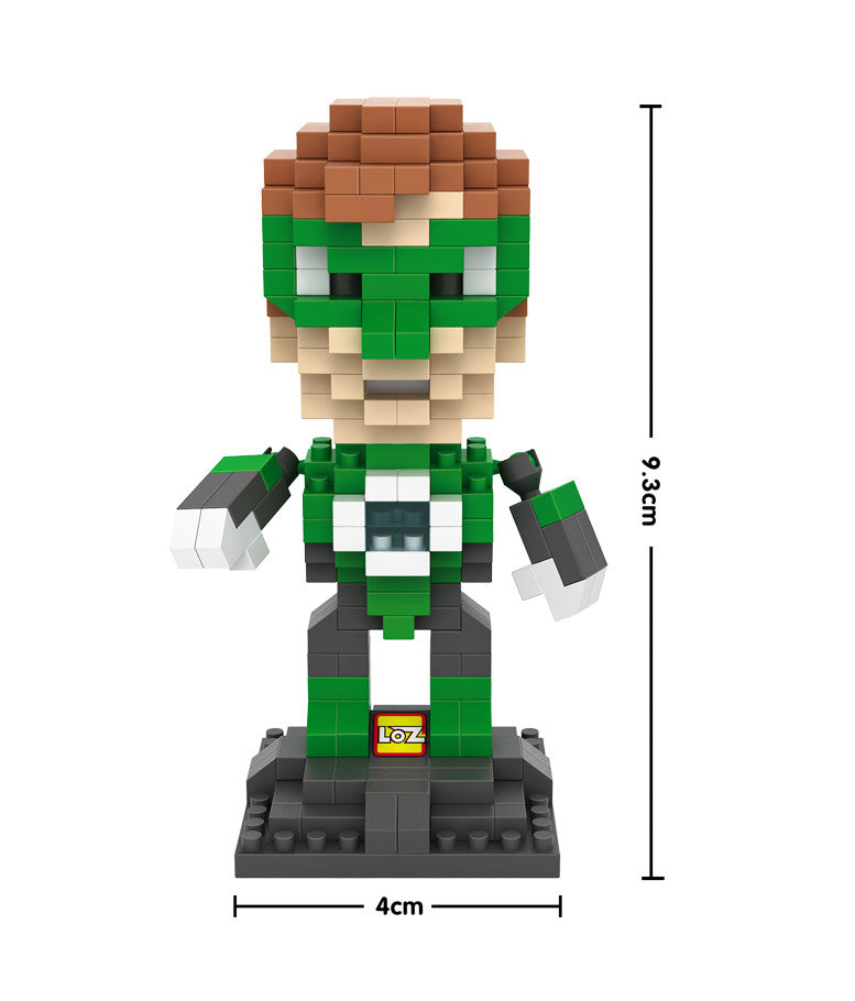 Loz 9454 Diamond Block Green Lantern