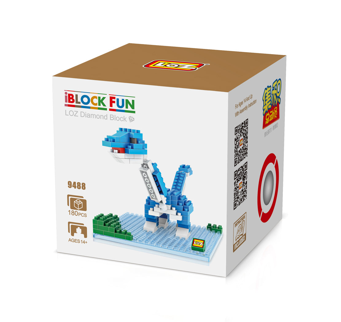 Loz 9488 Diamond Block Dinosaur Brontosaurus