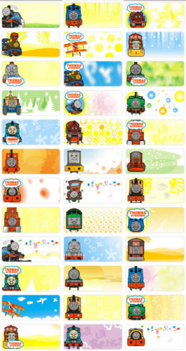 Thomas & Friends- Iron On Label