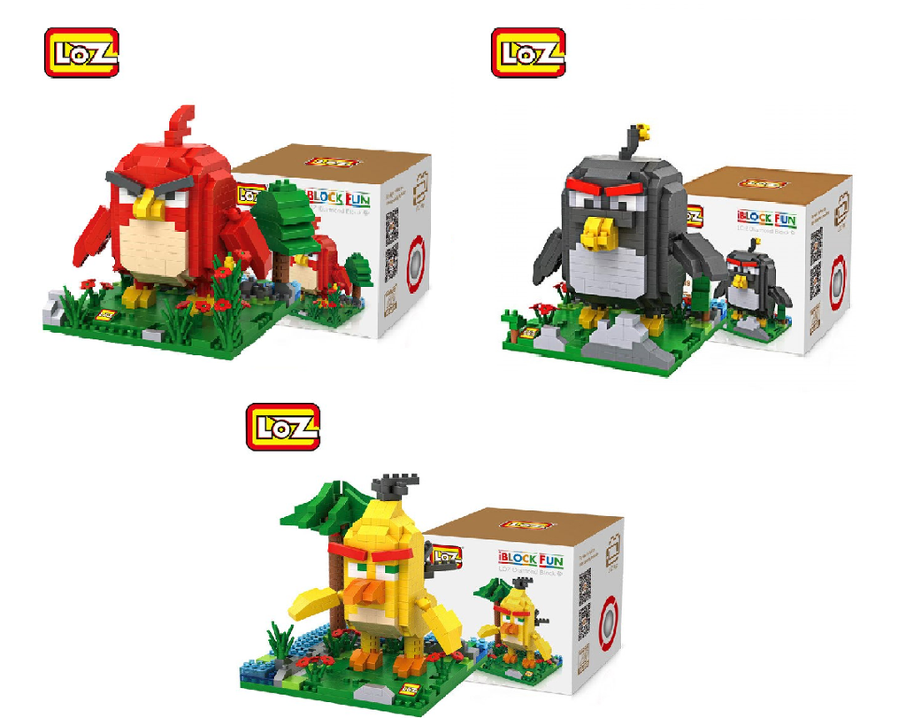 Loz Diamond Block Bundle Special - Angry Birds