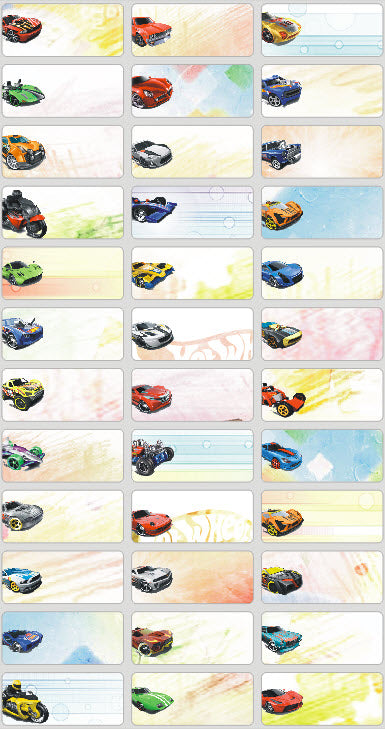 Hot Wheels - Stickers