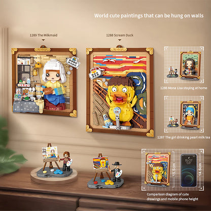 LOZ Whooping Duck-3D painting (1288)