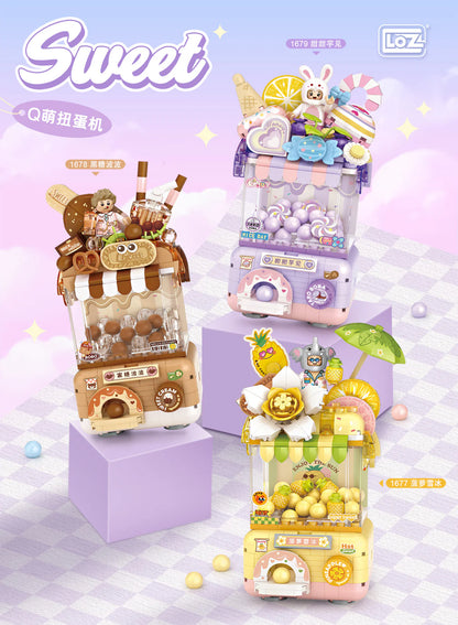 Sweet Q Gashapon Machine (Set 1677-1682)