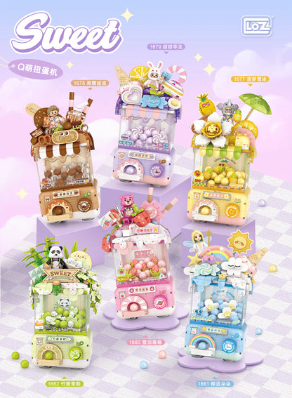 Sweet Q Gashapon Machine (Set 1677-1682)