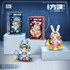 LOZ Blue And White Porcelain Astronaut (1753) Astronaut Bunny (1754)