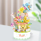 Flower Tower Music Box with Light (1954)