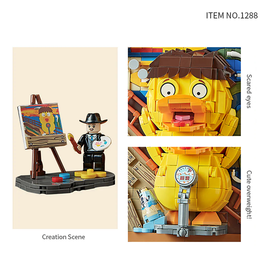 LOZ Whooping Duck-3D painting (1288)