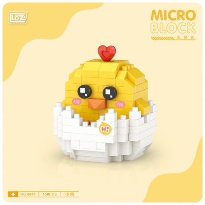 Micro Blocks Mini Animals (Set 8605-8612)