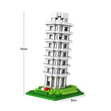 Loz 9367 Leaning Tower Of Pisa Diamond Block