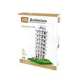 Loz 9367 Leaning Tower Of Pisa Diamond Block