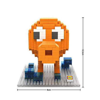LOZ Diamond Block Arcade Game Series Q-bert 9618