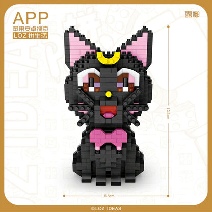 LOZ Diamond Blocks Luna Cat 9210