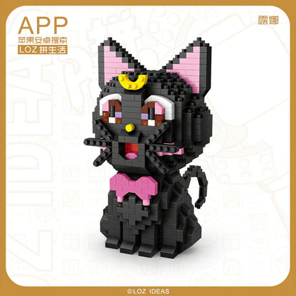 LOZ Diamond Blocks Luna Cat 9210