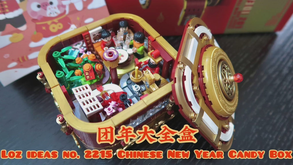 LOZ 2215 Chinese New Year Gift Box Mini Blocks