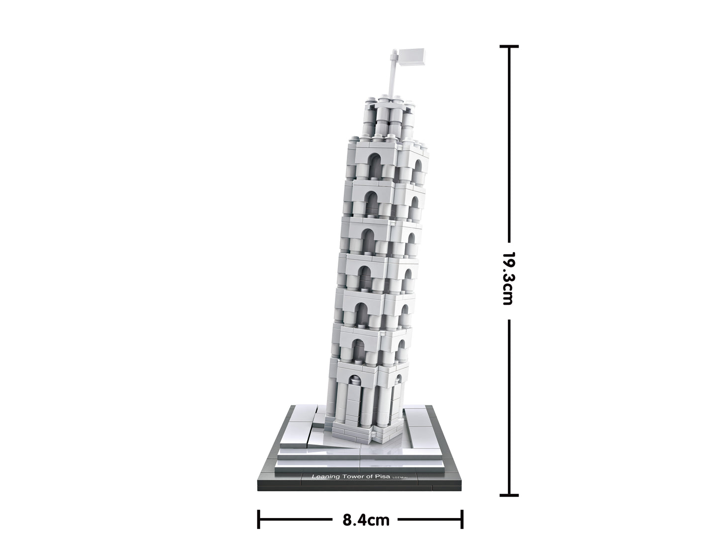 Leaning Tower Of Pisa Mini Architectures - By Loz 1010