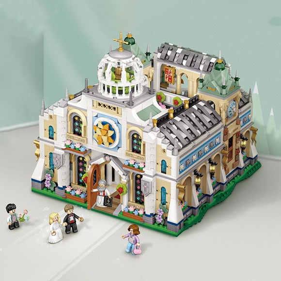 LOZ 1035 Mini Blocks Wedding Chapel