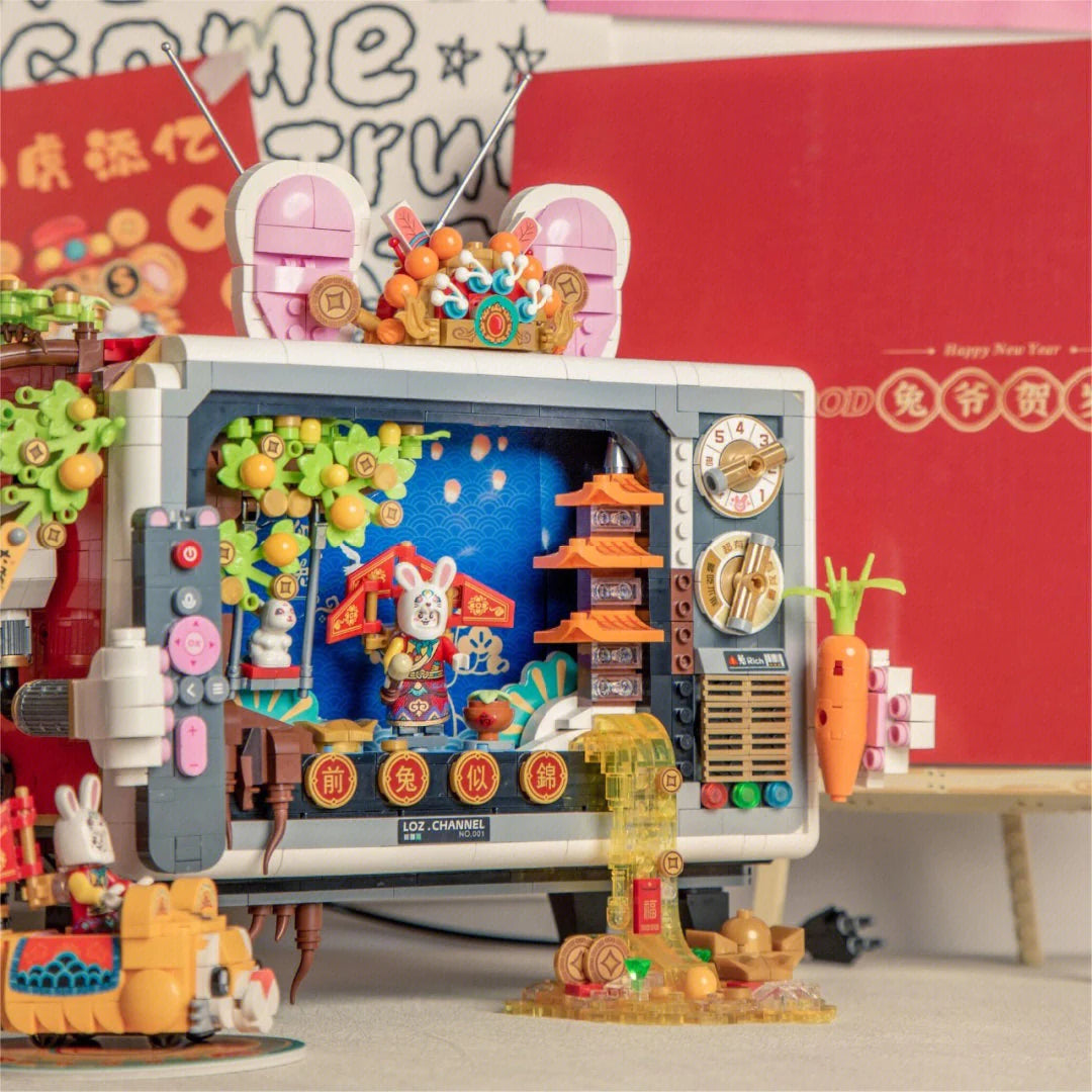 Loz 1073 Rabbit Television Chinese New Year – Shine Kids World