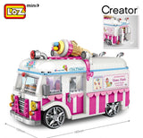 Loz 1112 Ice Cream Van Truck Mini Blocks