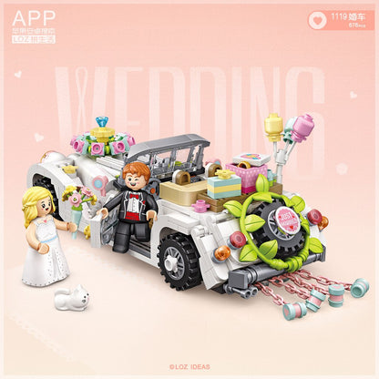 Loz 1119 Mini Wedding Car