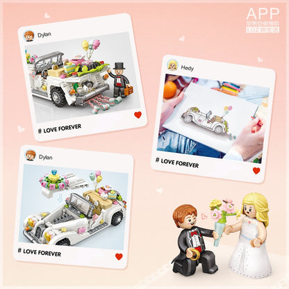 Loz 1119 Mini Wedding Car