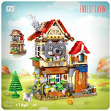 Loz 1225 Mini Particle Forest Cabin Fairy Tale House