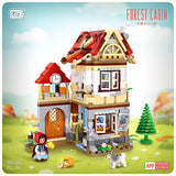 Loz 1225 Mini Particle Forest Cabin Fairy Tale House