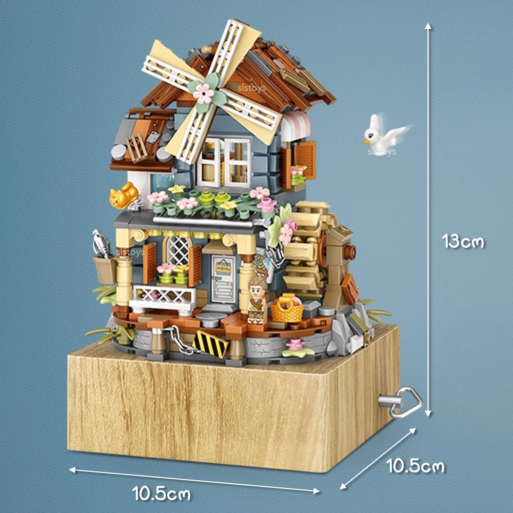 Loz 1239 Windmill Music Box