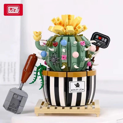 Loz Eternal Flower Potted Plant Bonsai Succulent Cactus