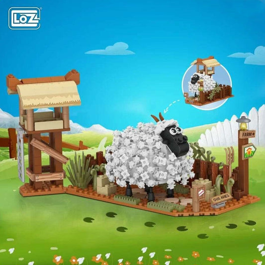 Loz 1254 Valais Blacknose Sheep Farm Animal