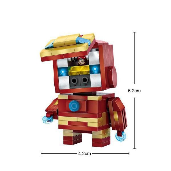Loz Mini Iron Man 1402