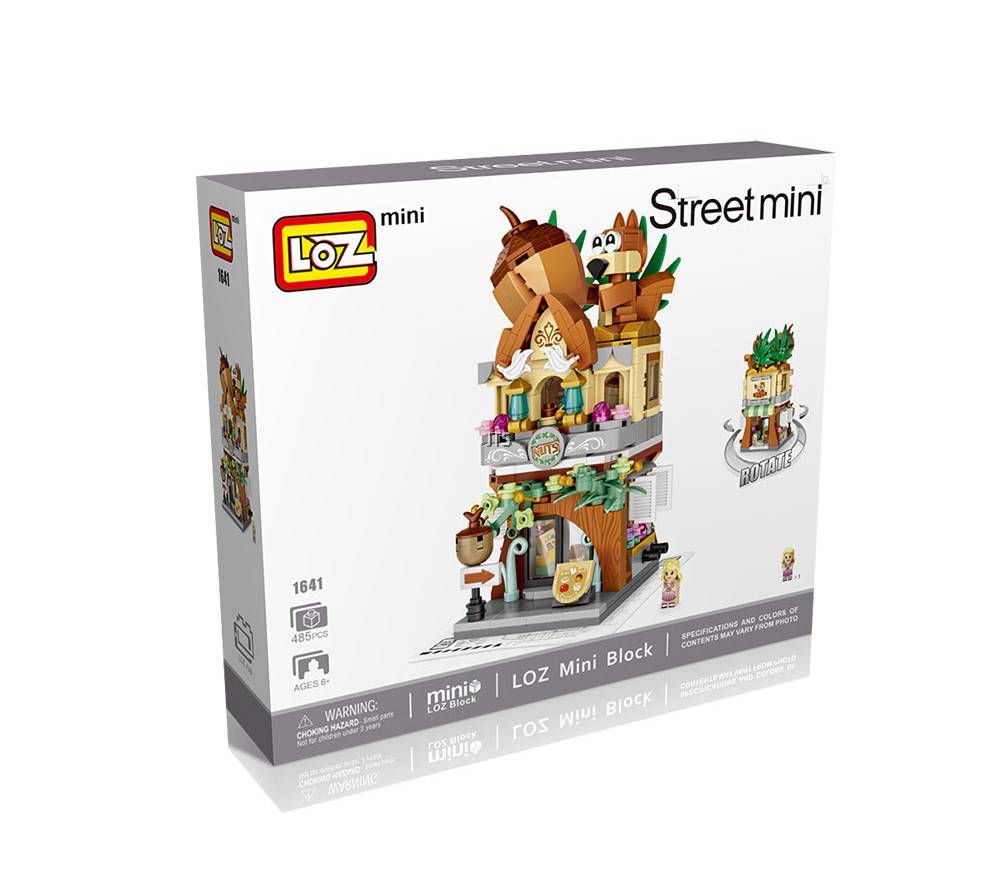 Loz Street Mini Nut Shop 1641